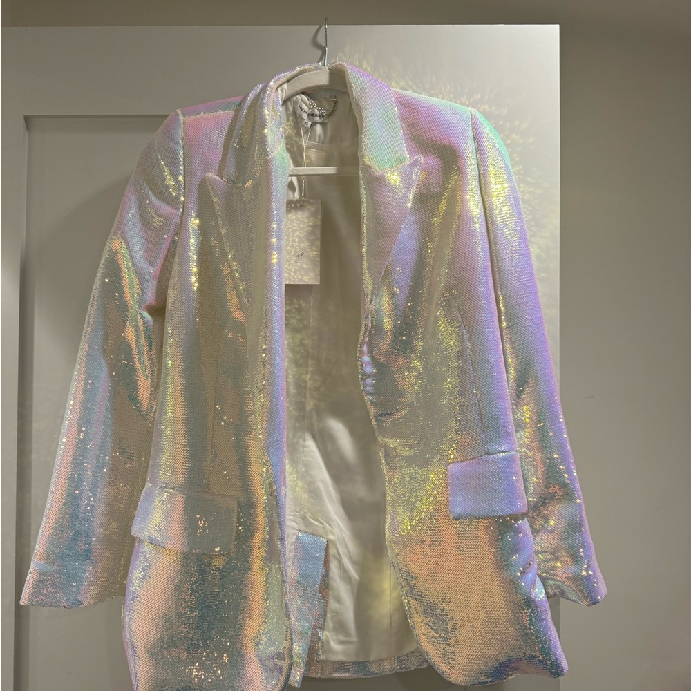 Sequin jacket by Nadine Merabi